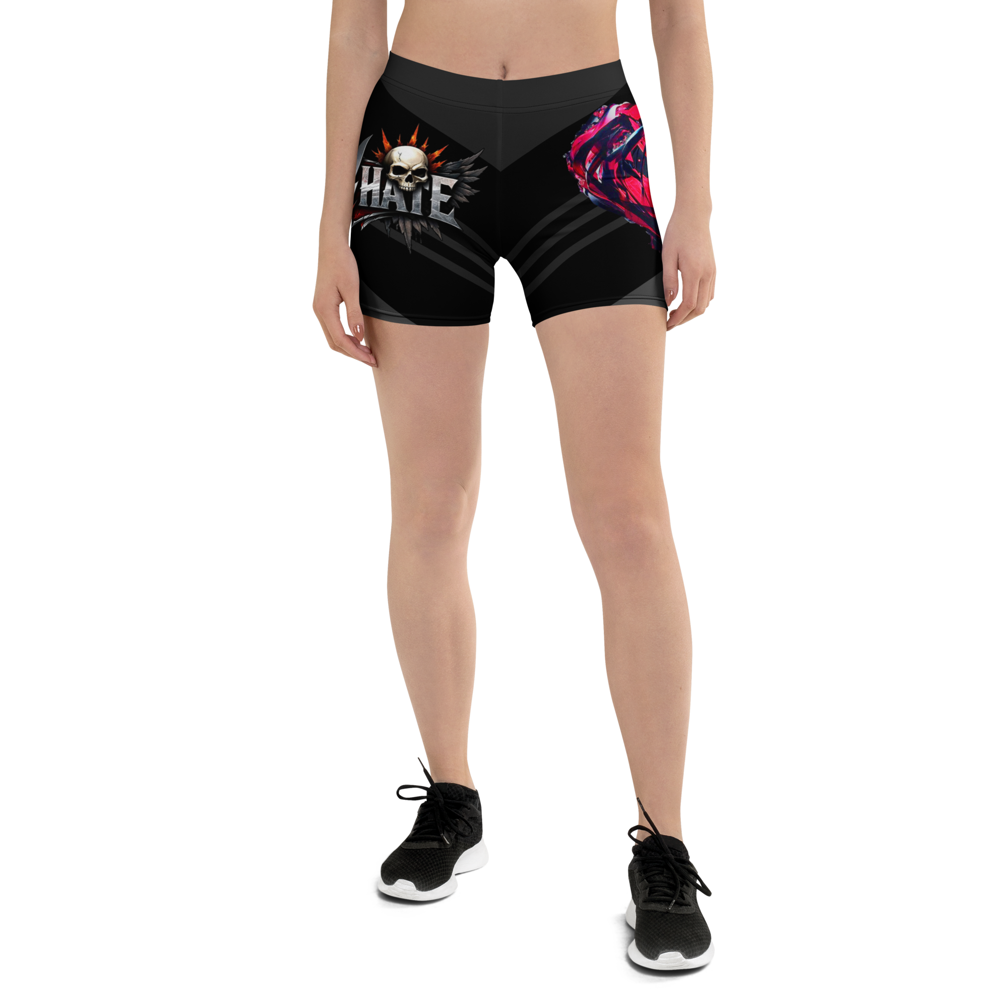 Love\Hate Unisex Boxer Style Shorts