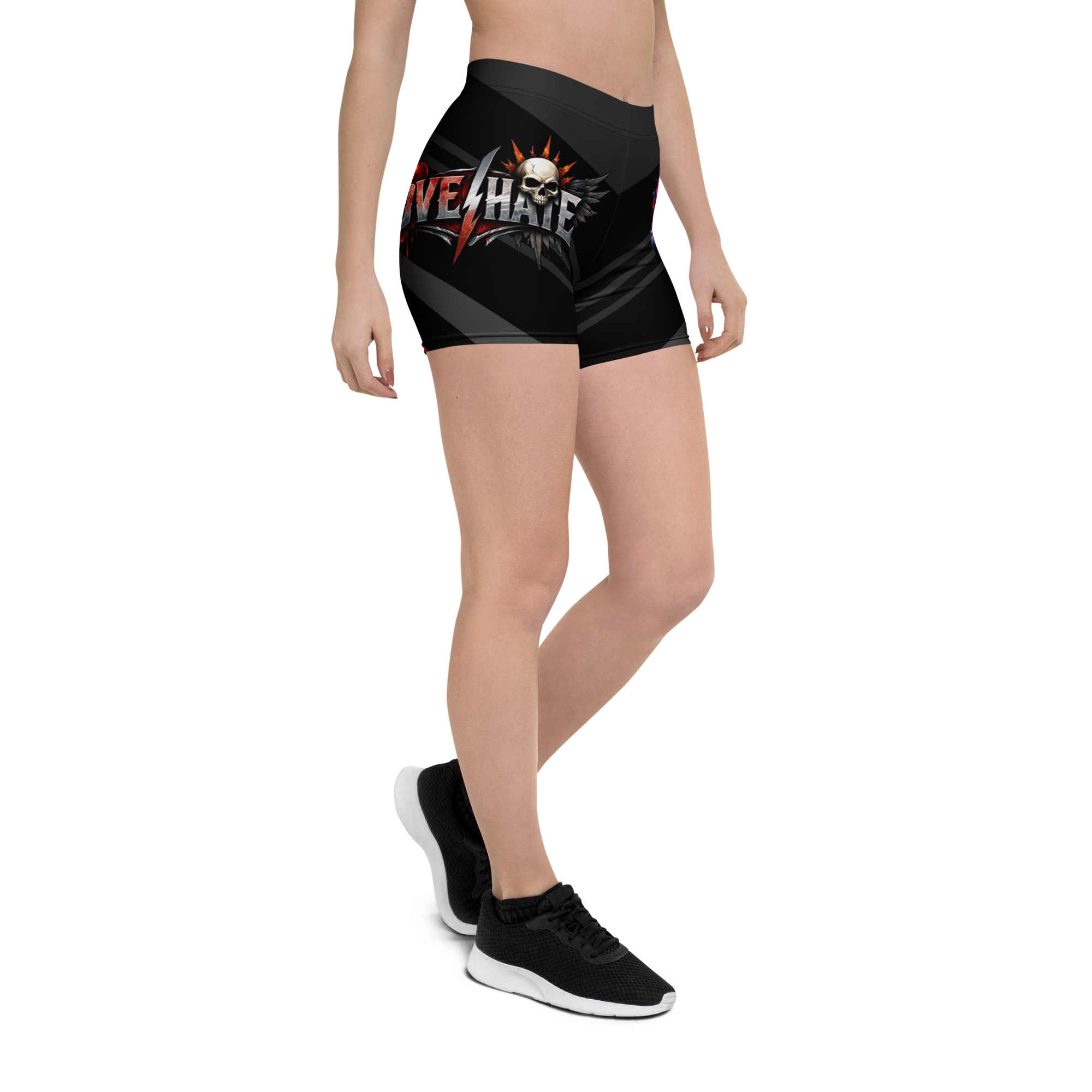 Love\Hate Unisex Boxer Style Shorts - Image 10